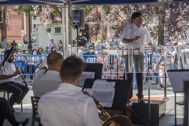 Concierto de la Banda Municipal en San Francisco.