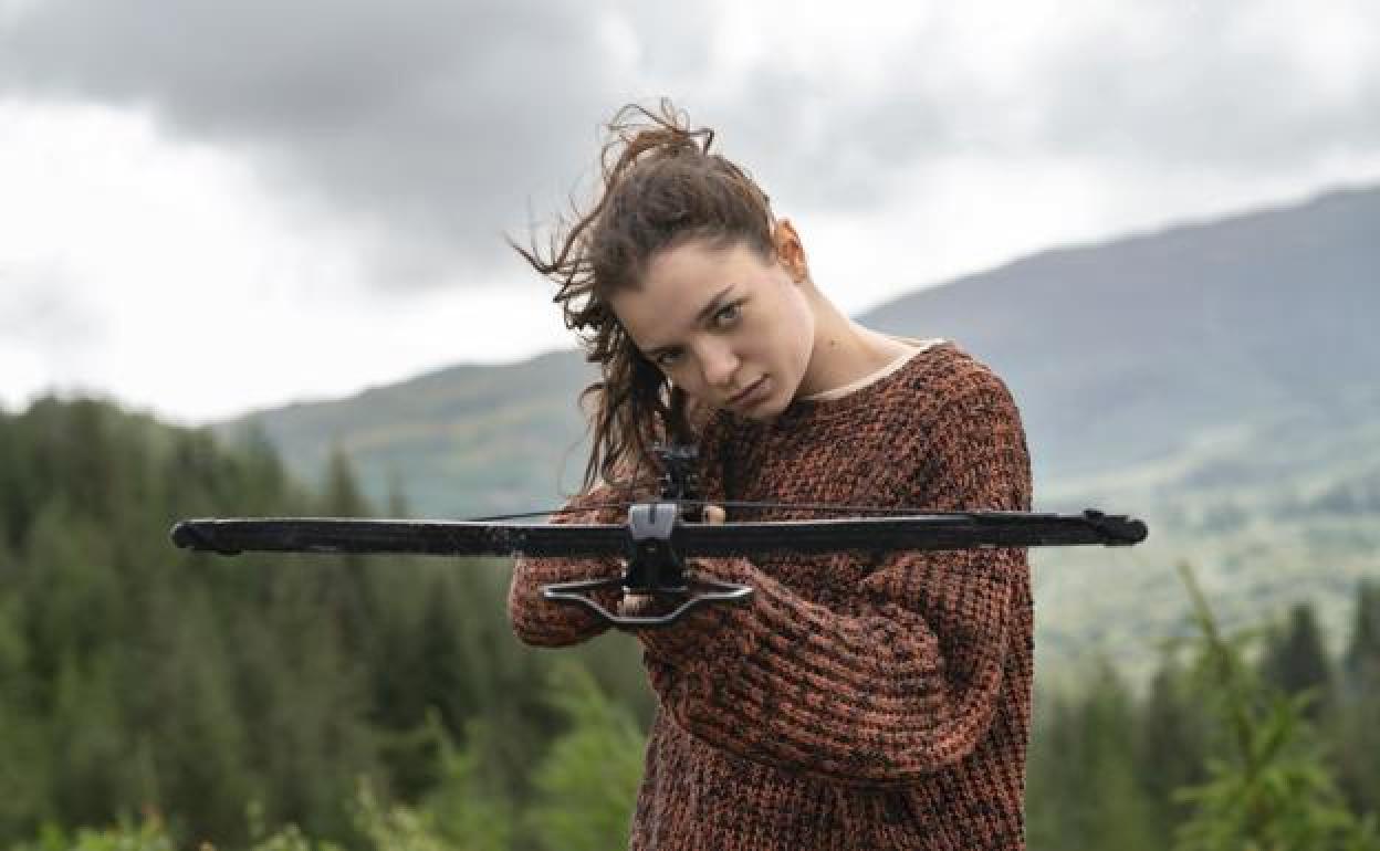 La actriz Esmé Creed-Miles en la serie 'Hanna'.