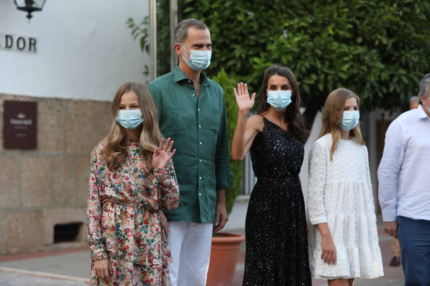 Fotos: Los Reyes y sus hijas ya están en Mérida para asistir al Festival de Teatro