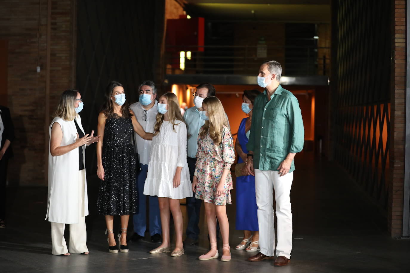 Fotos: Los Reyes y sus hijas ya están en Mérida para asistir al Festival de Teatro