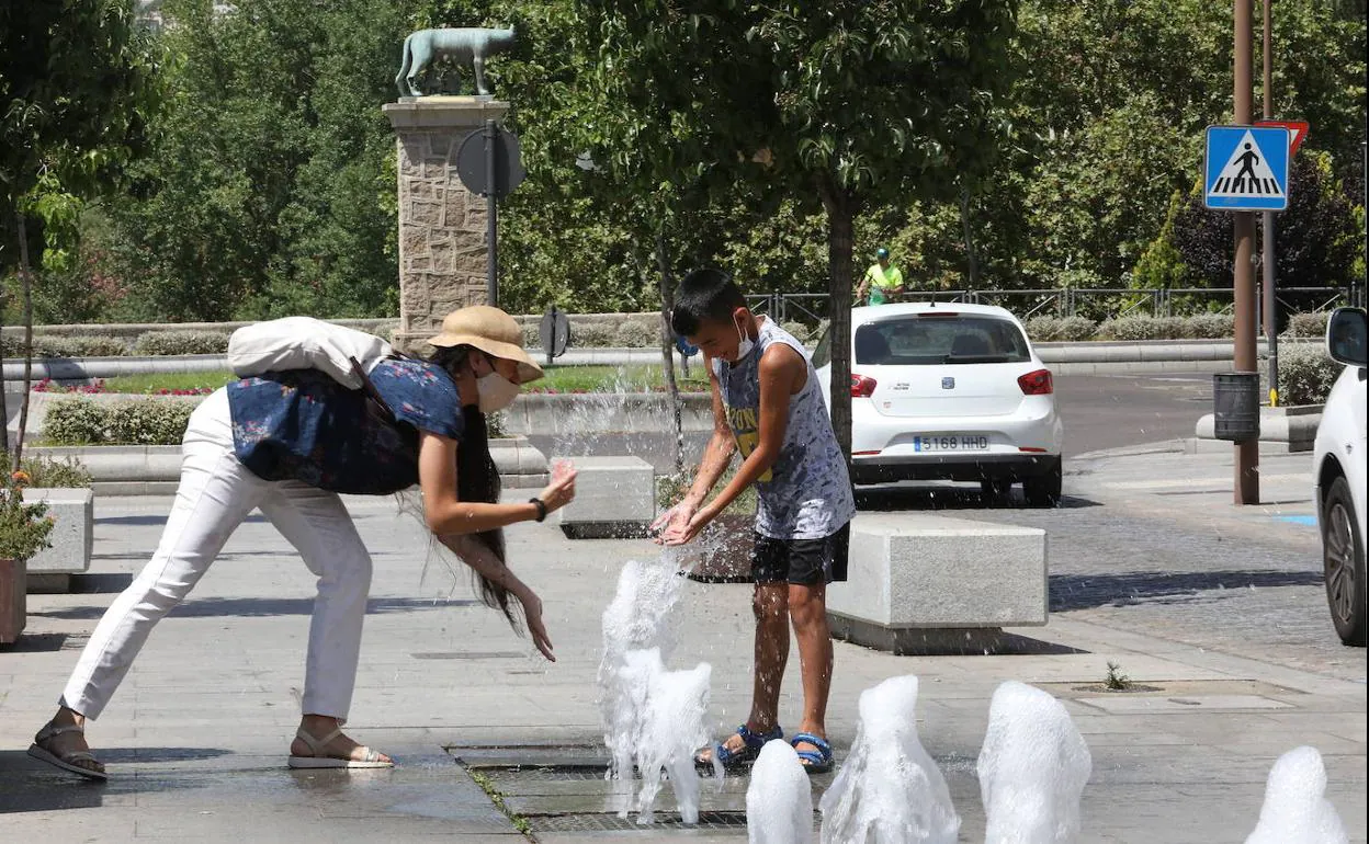 Badajoz registra la temperatura más alta de la región este martes, 38.7 grados