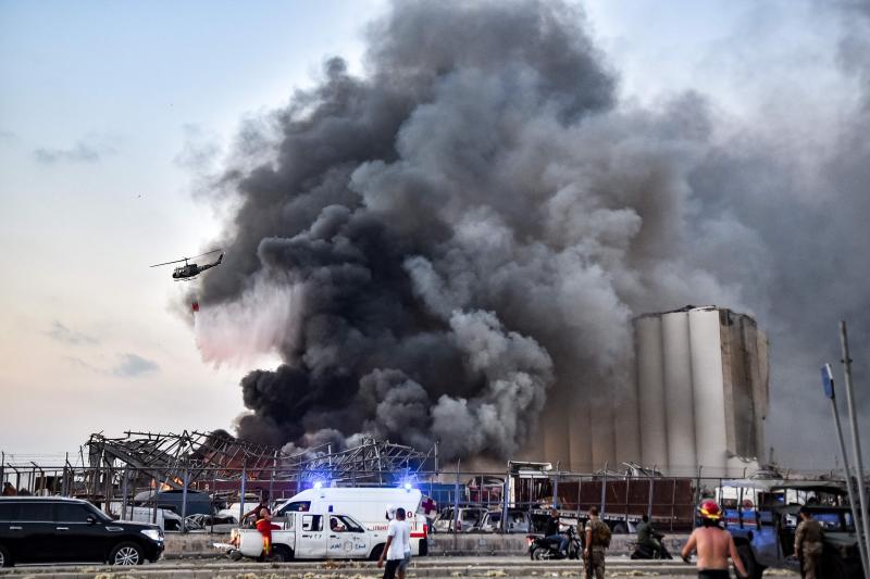 Fotos: La explosión en el puerto de Beirut, en imágenes