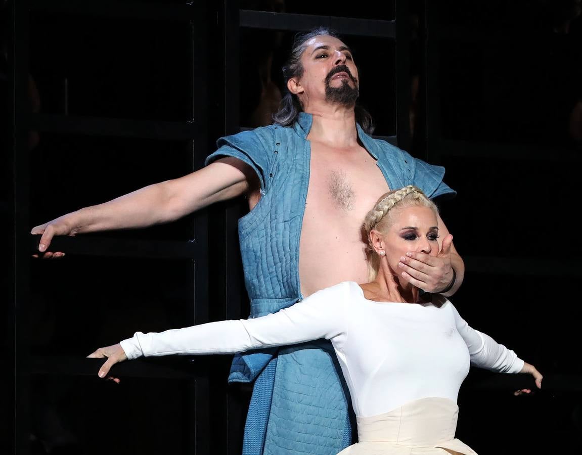 Escena de la obra de Penélope