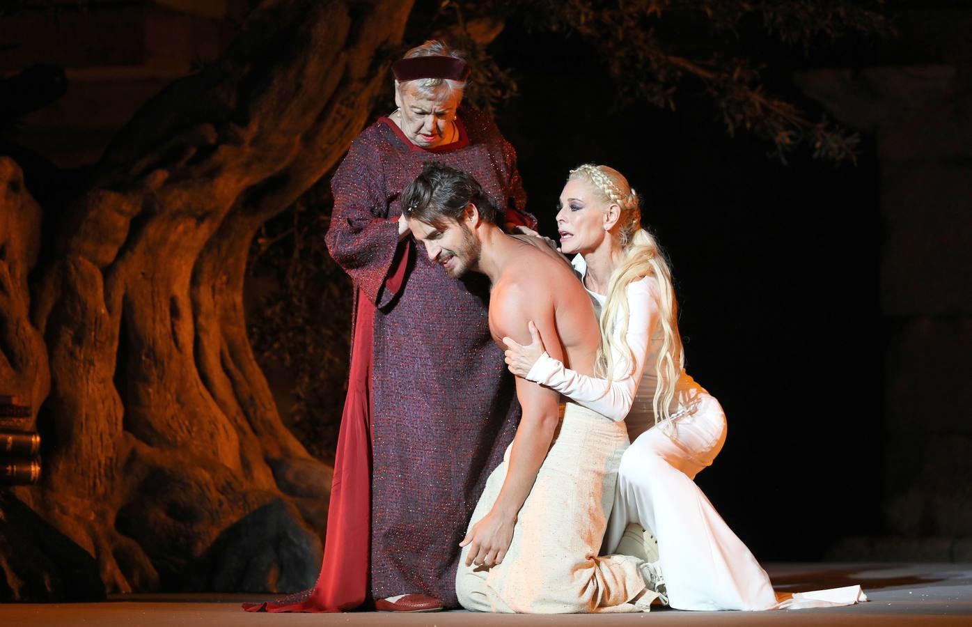 Escena de la obra de Penélope