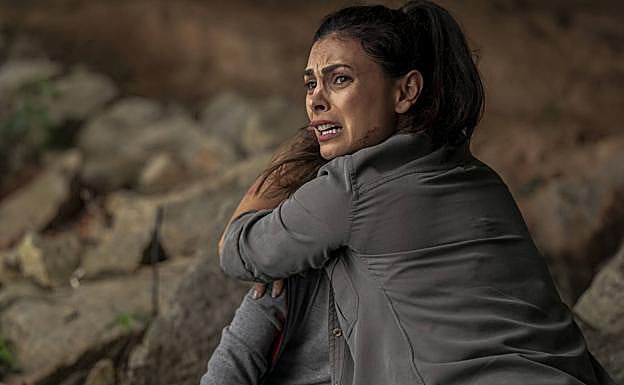 Morena Baccarin, en un fotograma de la película.