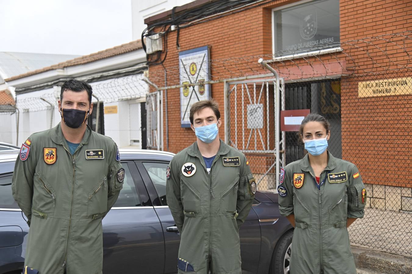 Mantenimiento de un drone en la Base de Talavera la Real en Badajoz