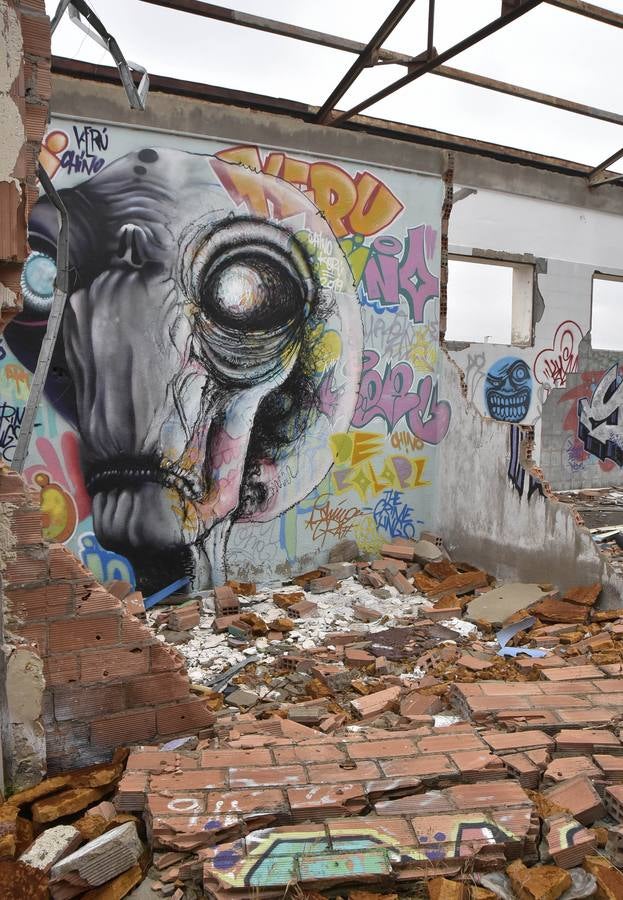 Vista general del antiguo matadero municipal de Badajoz