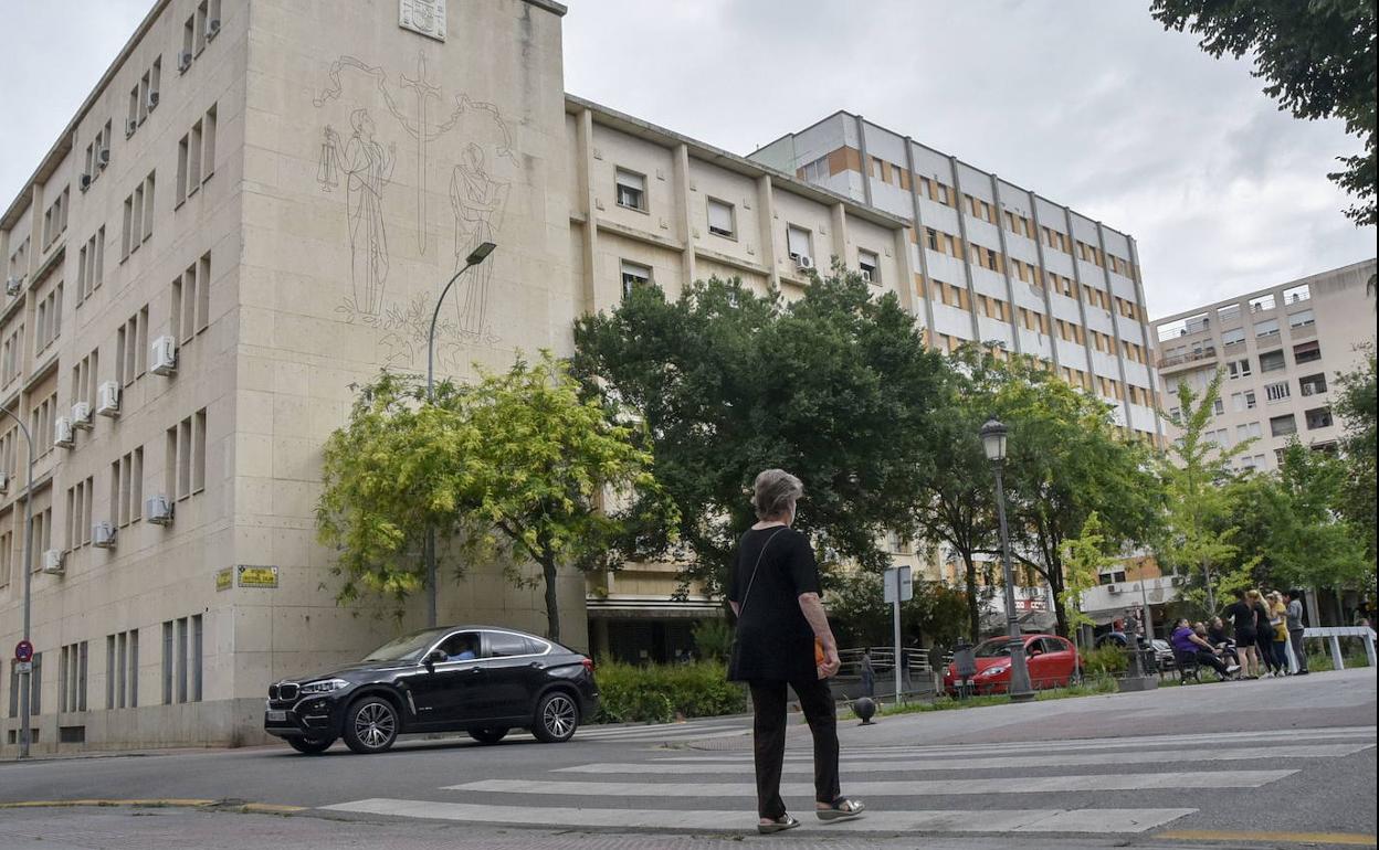 Imagen de los juzgados de Badajoz.