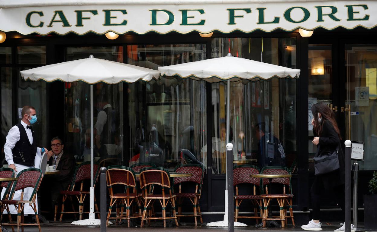 Un café de París. 