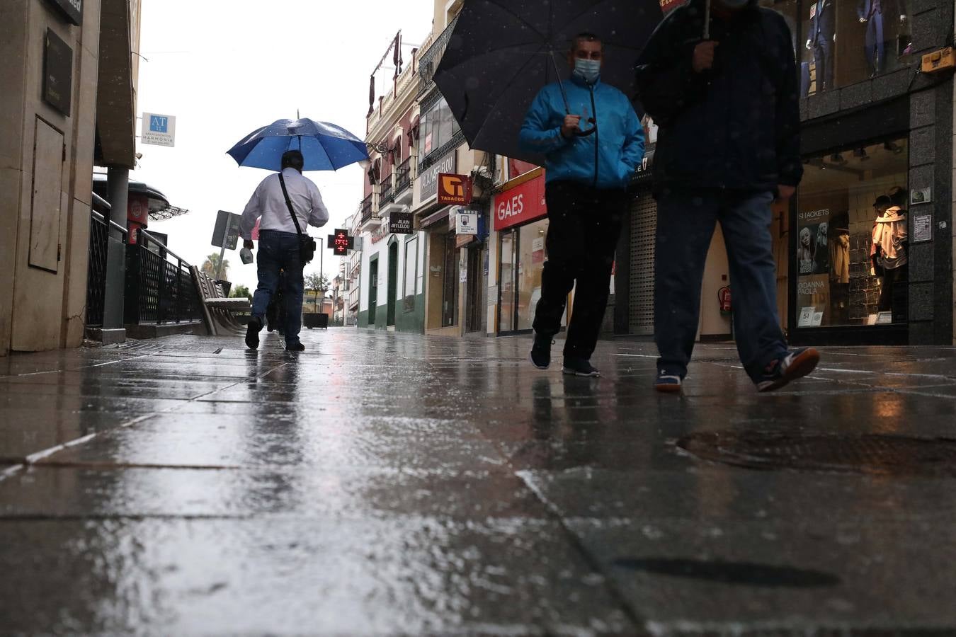 Lluvia en Mérida