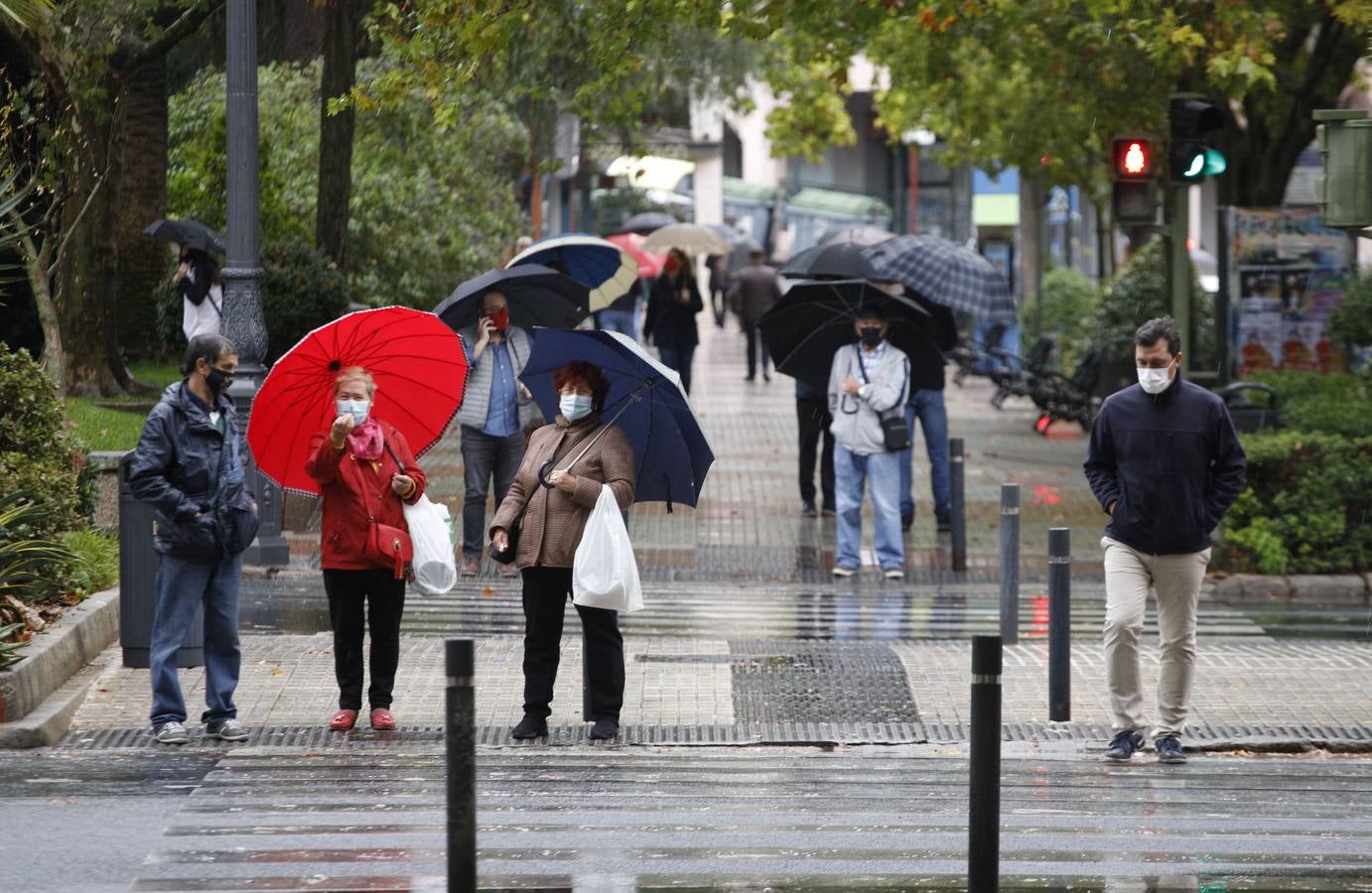 Lluvia en Cáceres