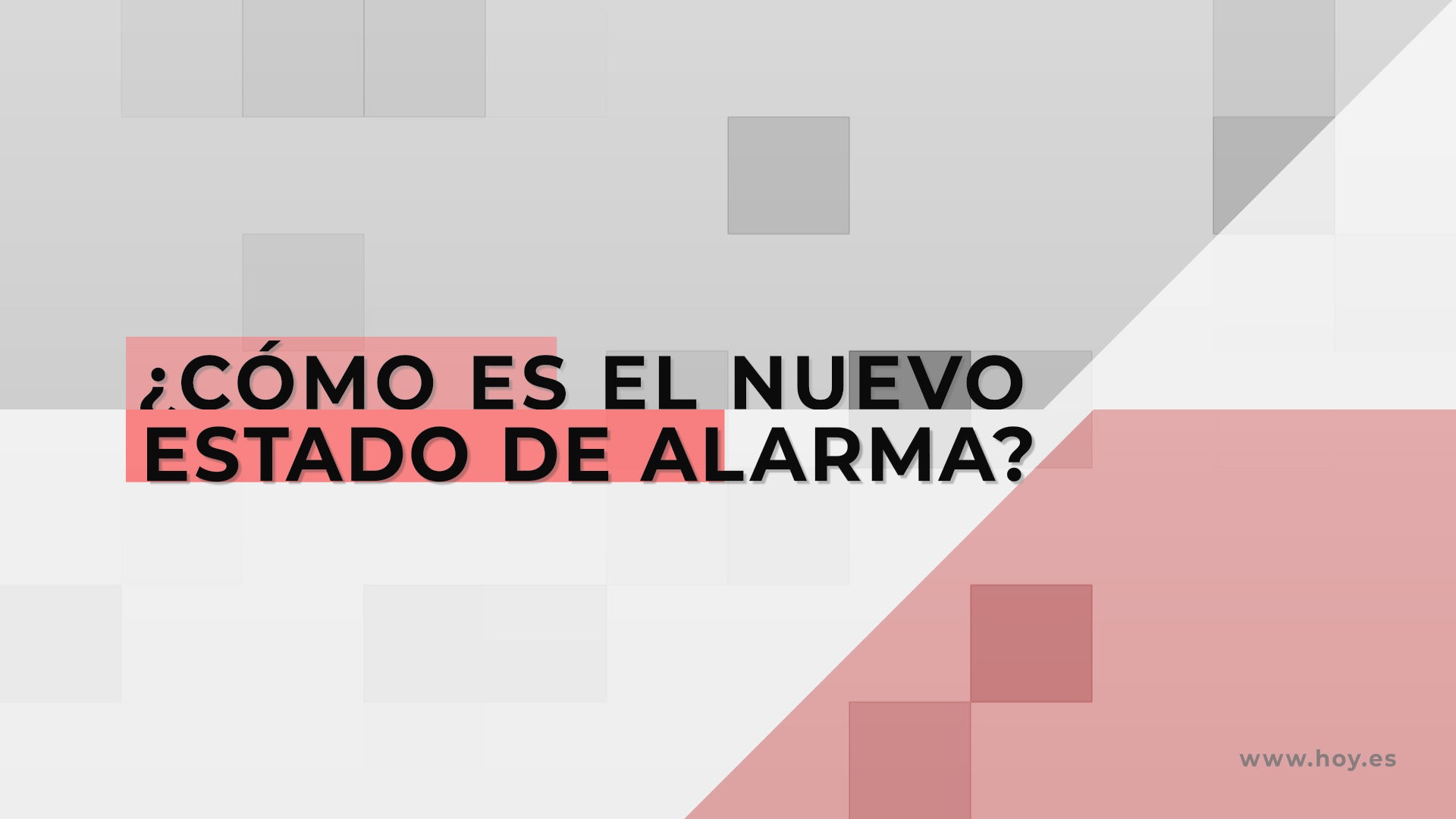 ¿Cómo es el nuevo estado de alarma?