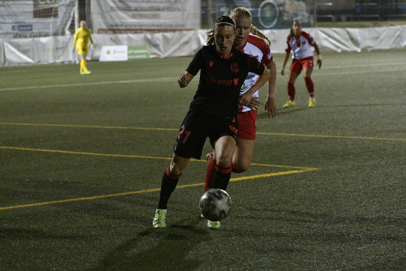 Fotos: La clase de la Real puede con la ilusión del Santa Teresa (0-4)