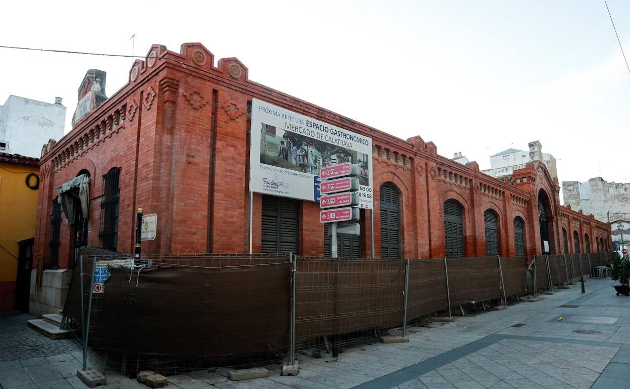 Mercado de Calatrava, en el centro de Mérida. 