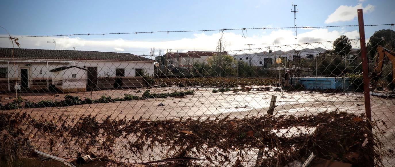 Desborde del arroyo de Valdemedel en Ribera del Fresno