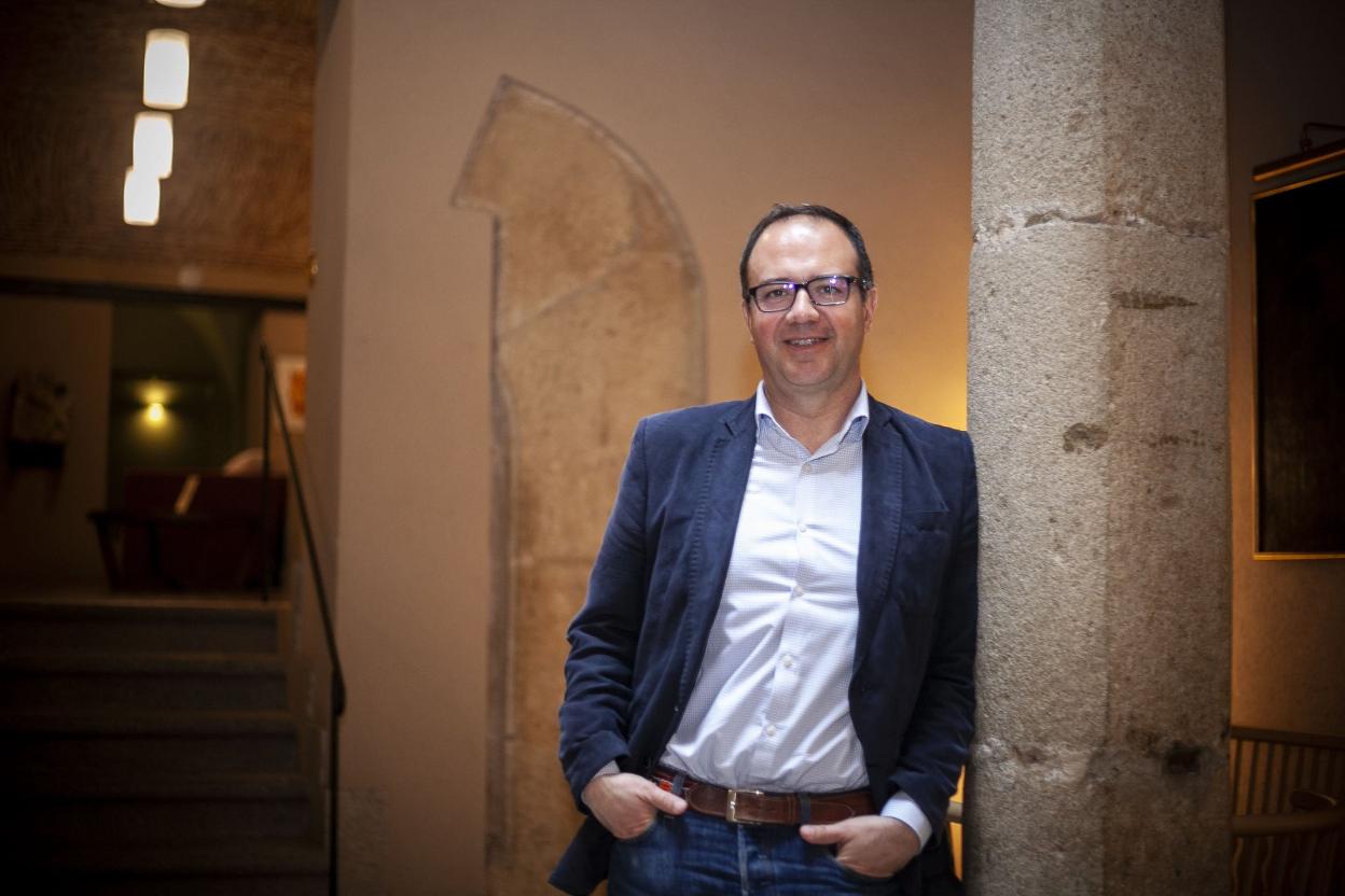 Cayetano Polo en Cáceres en una imagen de archivo. 