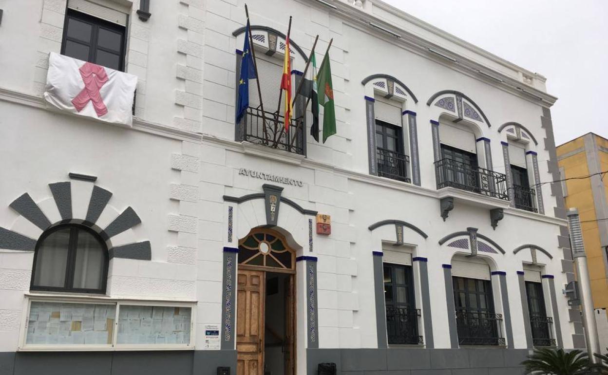 Fachada del Ayuntamiento de Calamonte