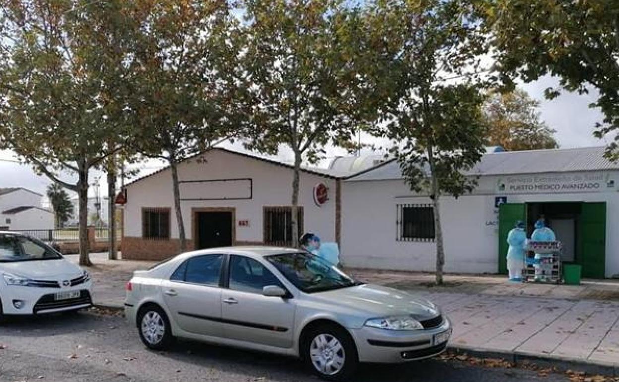 PCR en el Centro Médico Avanzado del ferial.