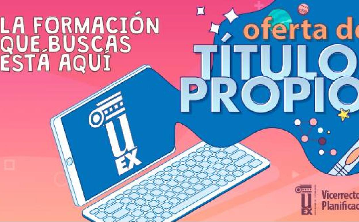 La UEx ofrece 20 cursos propios de formación permanente