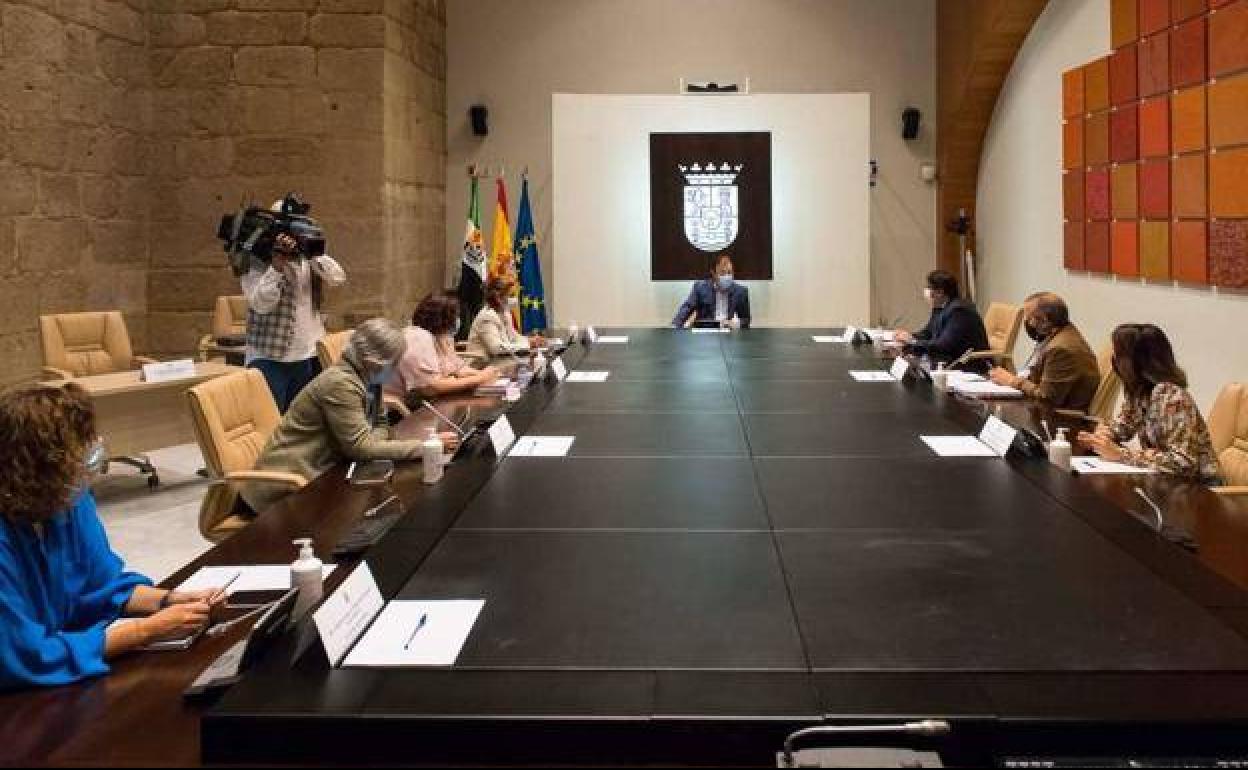 Consejo de Gobierno de septiembre donde la Junta decidió las condiciones de las subvenciones