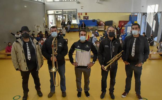 Colegio en el concierto público Las Vaguadas. 