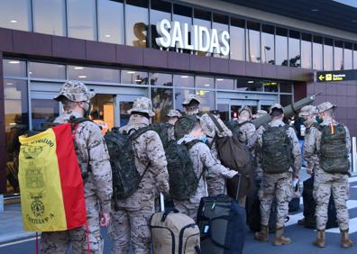 Imagen secundaria 1 - La Brigada &#039;Extremadura XI&#039; inicia su despliegue para la misión en Mali