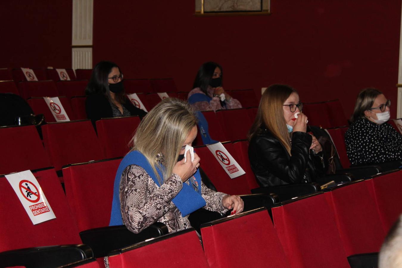 En las butacas también había quien soltaba alguna que otra lagrimilla