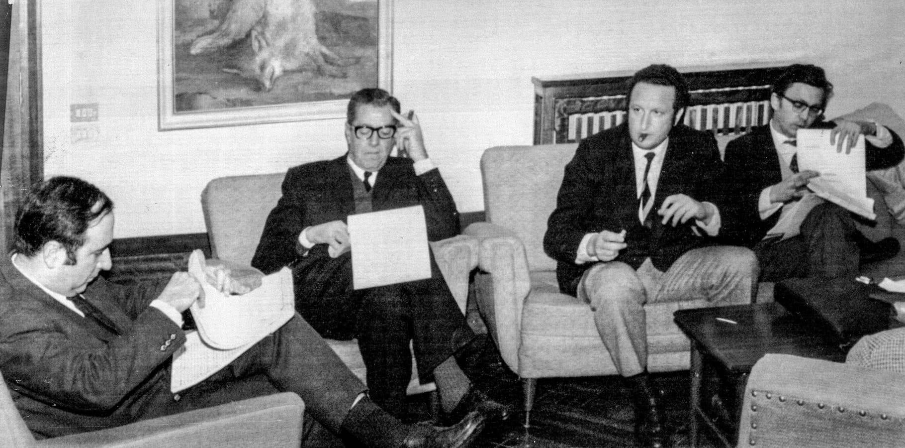 Los abogadores defensores Juan Mari Bandrés y Josep Soler Barberá.