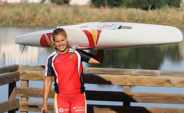 Estefanía Fernández confiesa que ser piragüista es su pasión.