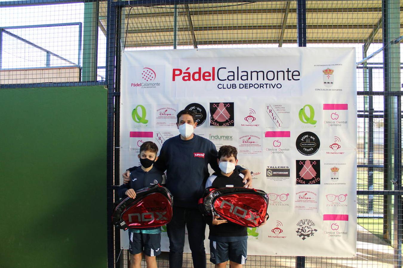 Iker Hormigo y Manuel Vinagre se llevaron a casa un paletero como campeones de la 3ª masculina
