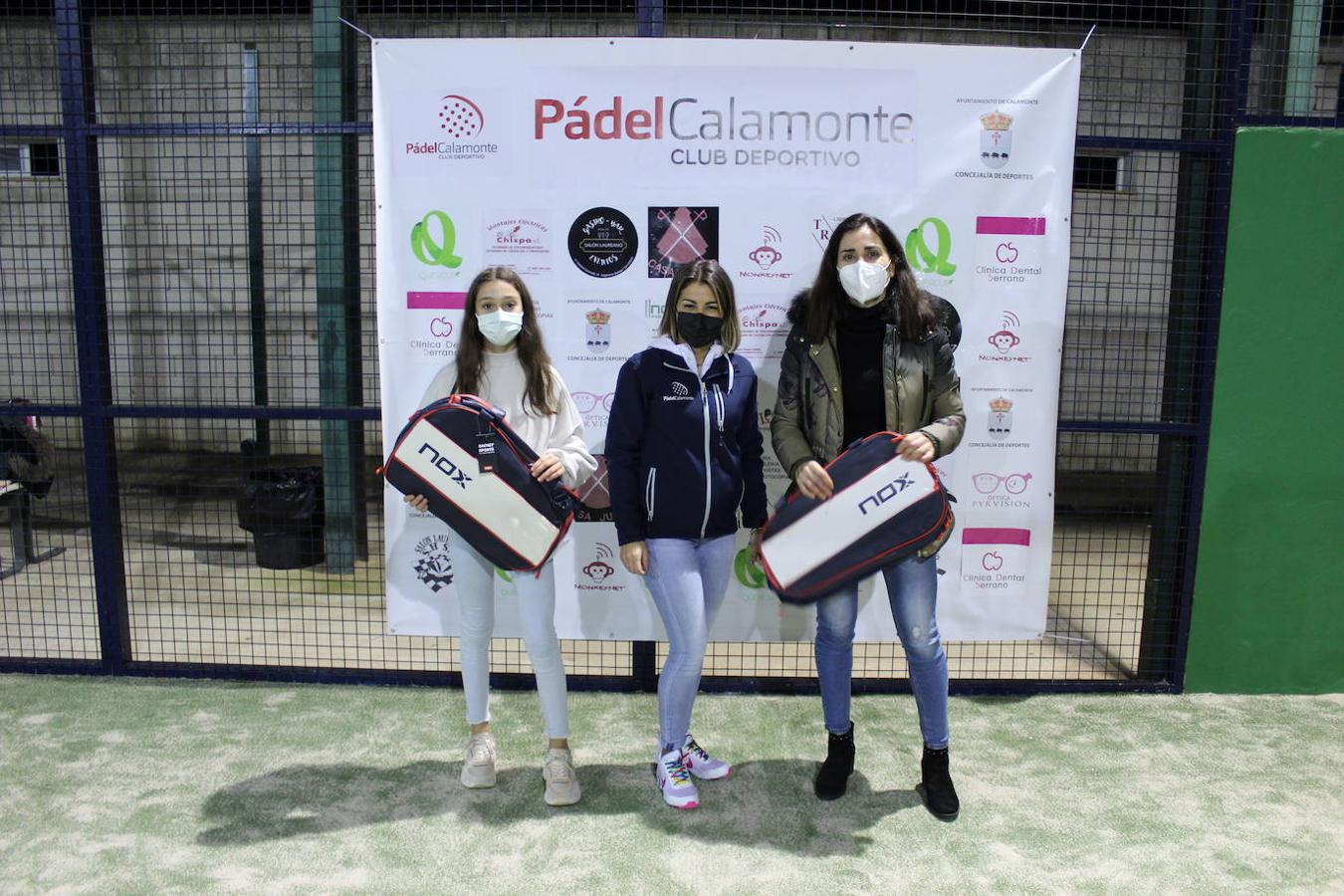 María José Trinidad y su hija Paula Suárez fueron las vencedoras de la 1ª categoría femenina