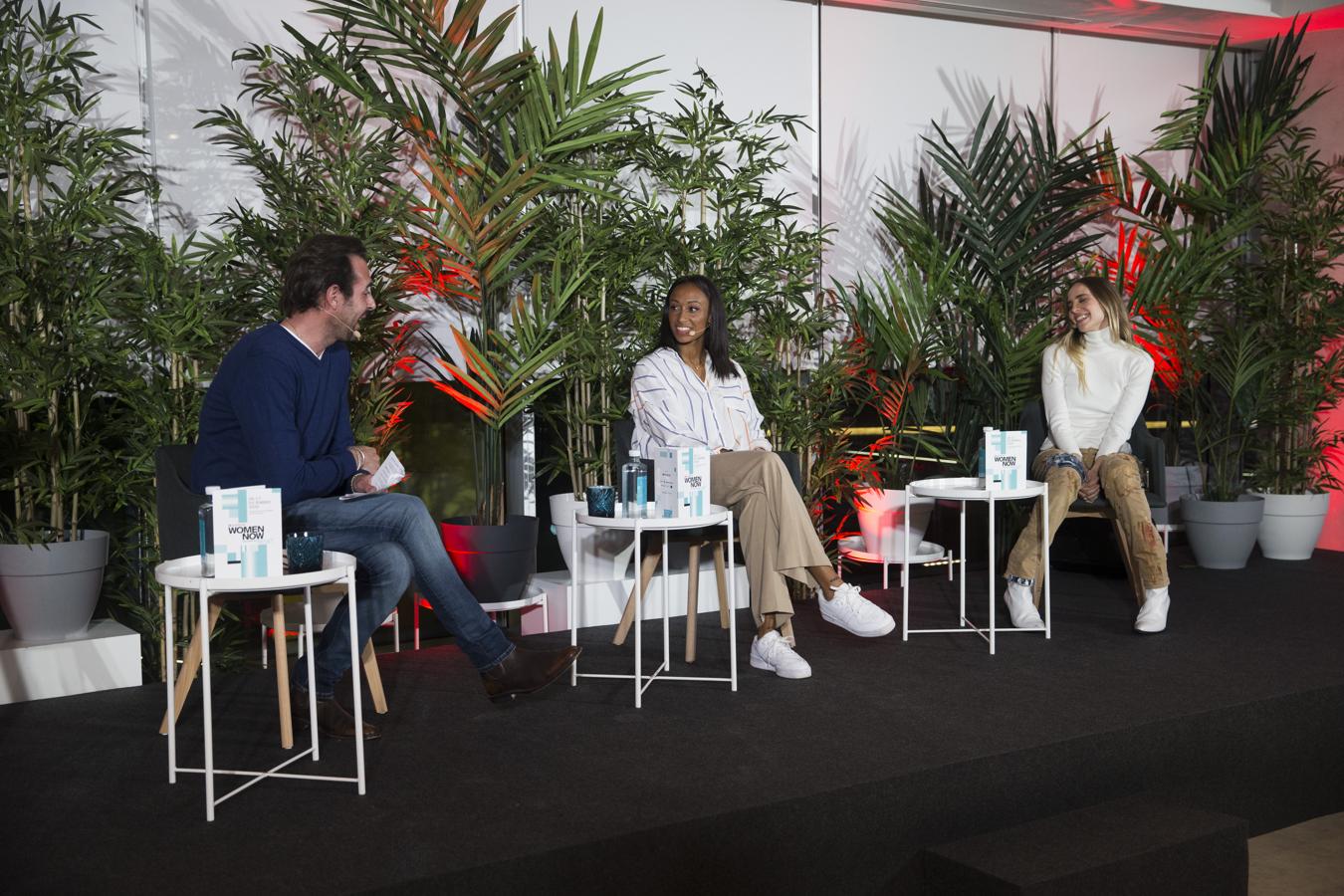 La atleta Ana Peleteiro y la compositora Brisa Fenoy acuden a la primera jornada de conferencias del Santander WomenNOW Reset