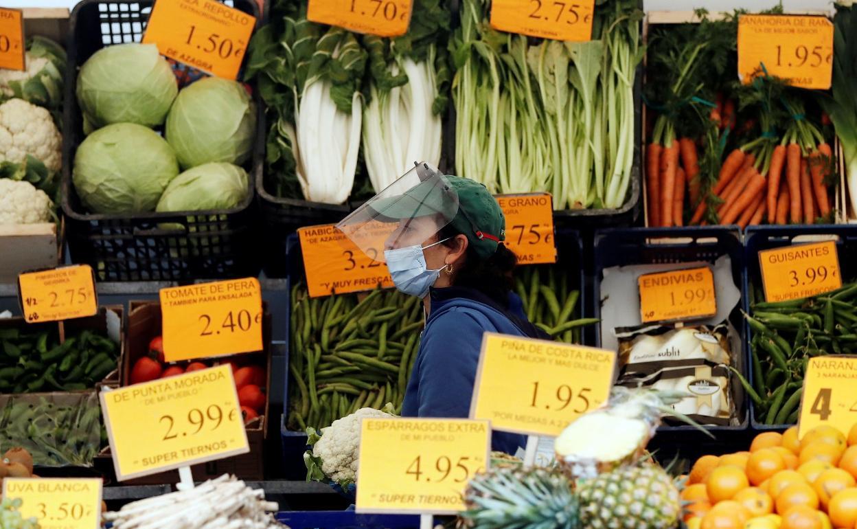 Se reduce el mercado alimentario