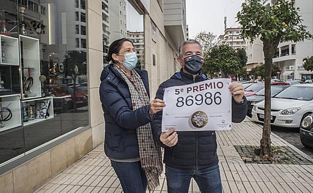 Un décimo del quinto en Pardaleras. 