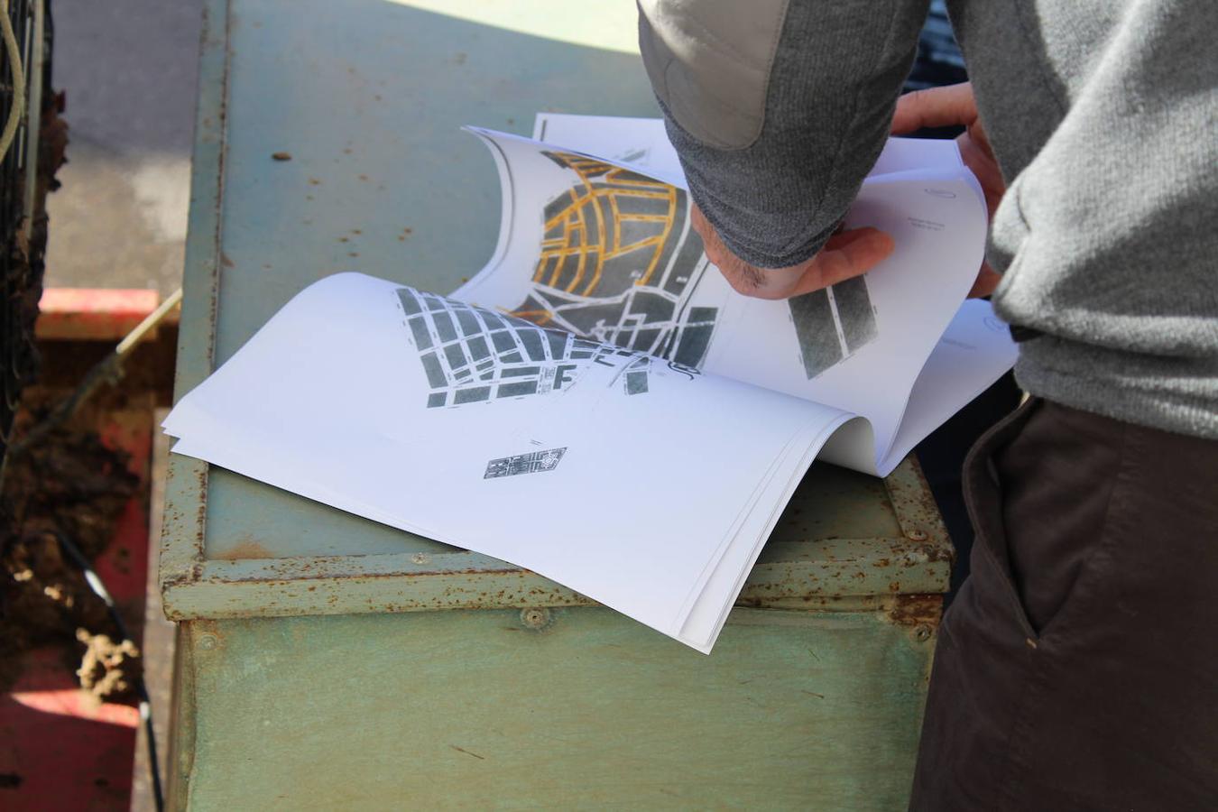 Todos los colaboradores reciben un mapa que señala el área que les toca cubrir