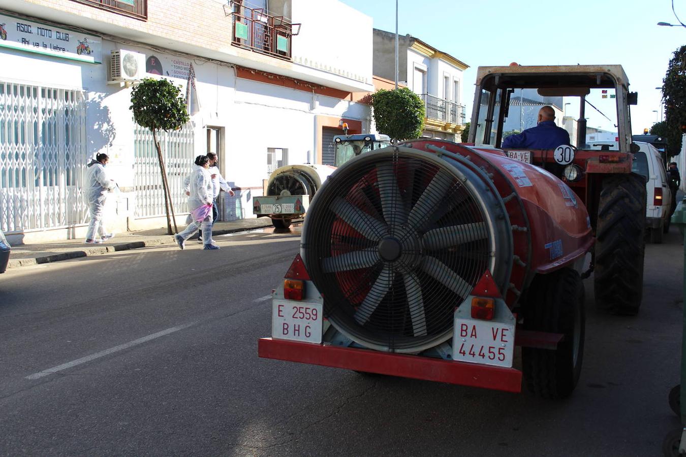 En total, participan siete personas, aunque el grupo de voluntarios está formado por muchas más que se van rotando