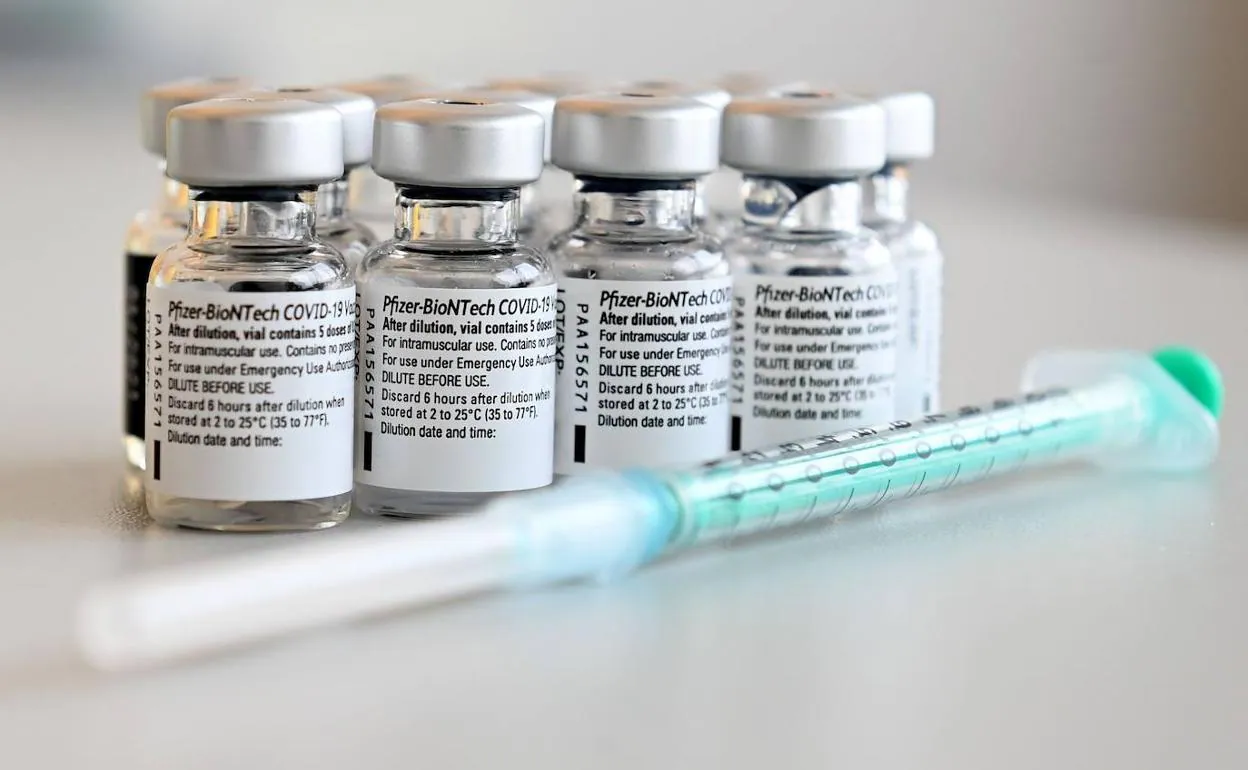 Dosis de las vacunas Pfizer