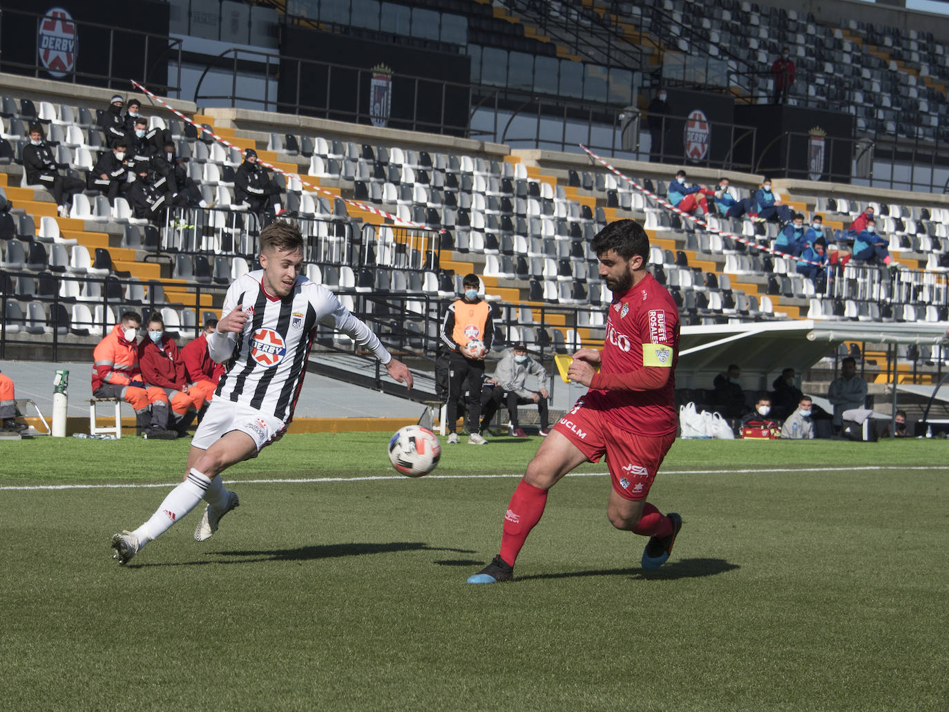 Fotos: Victoria del CD Badajoz ante el Socuéllamos