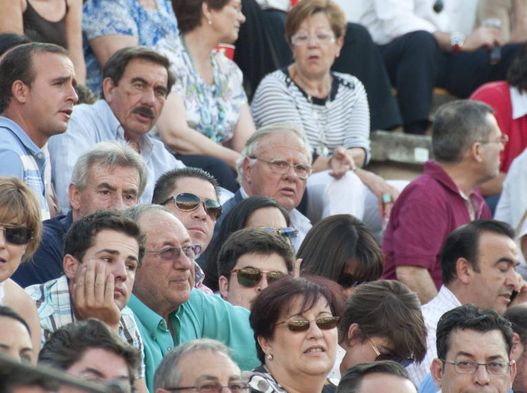 El alcalde en la plaza de toros de Pardaleras el 23.06.11 