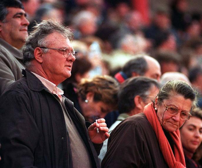 Celdrán en la plaza de toros de Olivenza el 03.03.01 