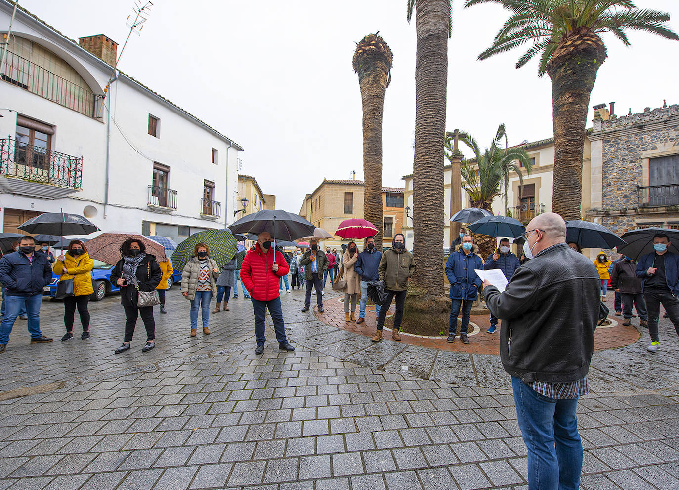 Fotos: Los hosteleros extremeños vuelven a protestar por su situación &quot;deseperada&quot;