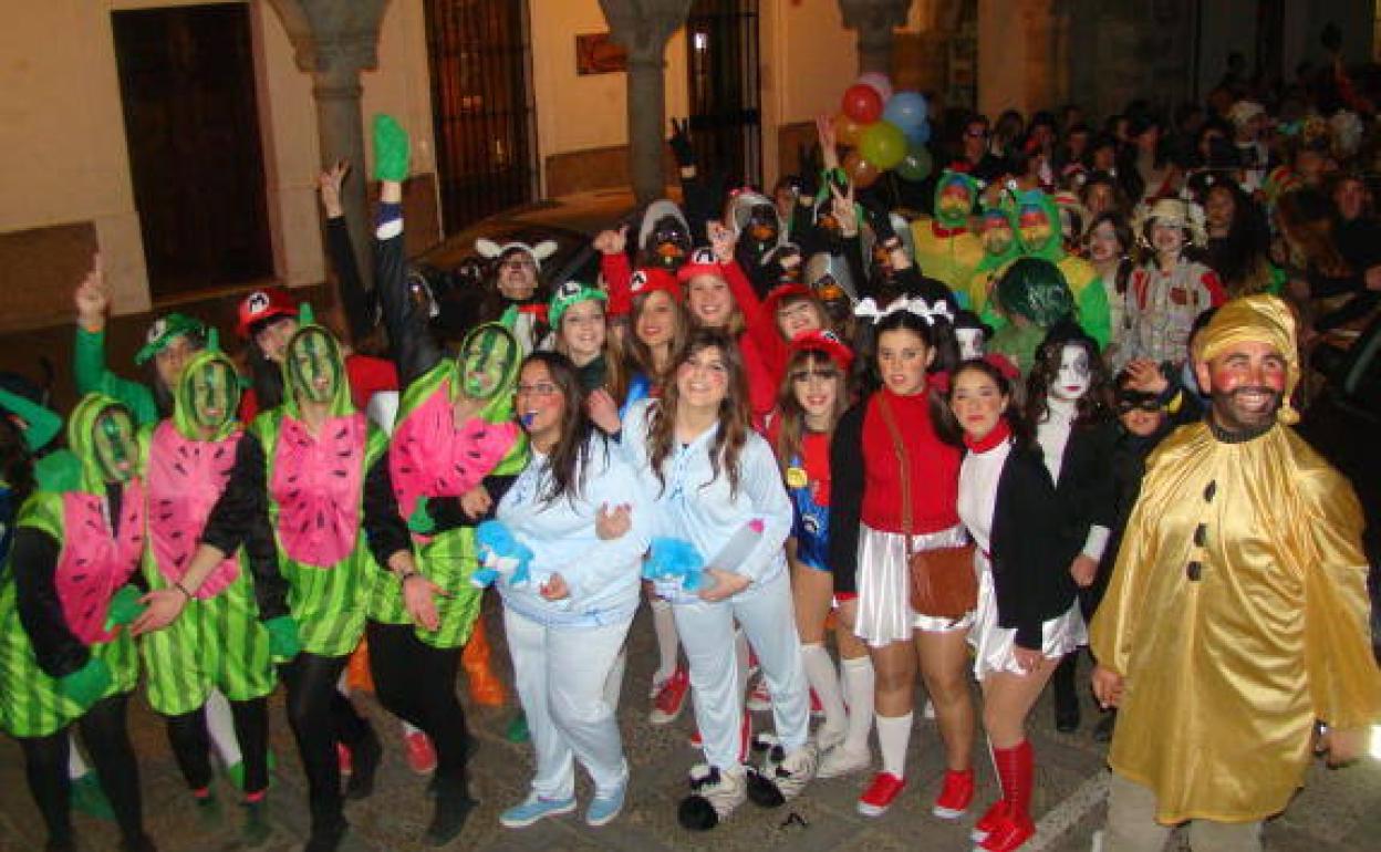 Carnaval de Fregenal en años anteriores