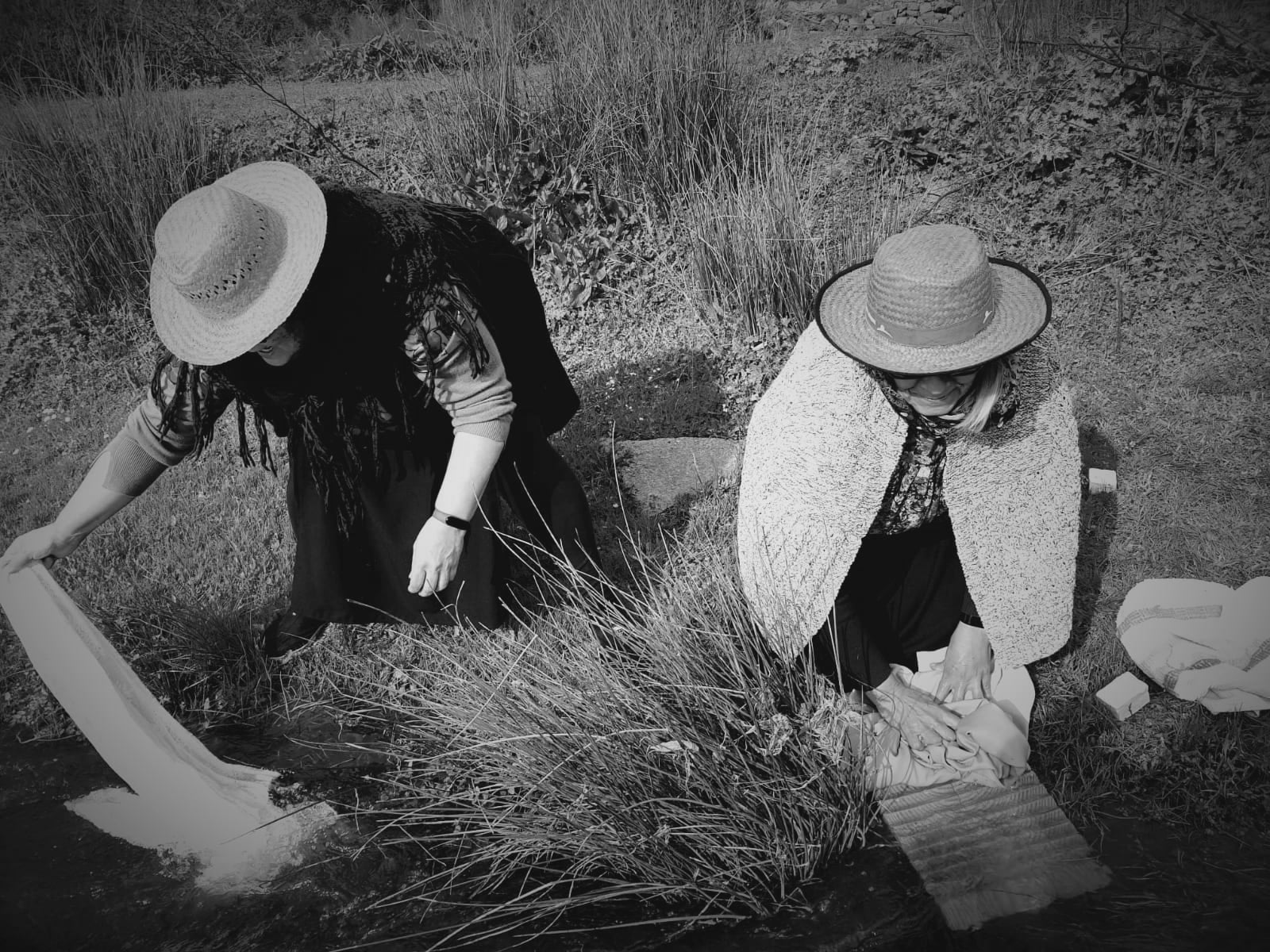 Fotos: Las vecinas de Valencia del Ventoso vuelven al pasado en homenaje a la mujer rural