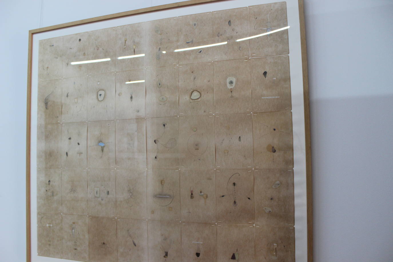 Obras recogidas en el interior del Museo de Arte Contemporáneo de Fregenal