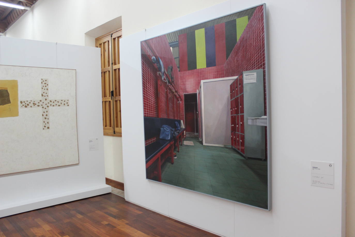 Obras recogidas en el interior del Museo de Arte Contemporáneo de Fregenal