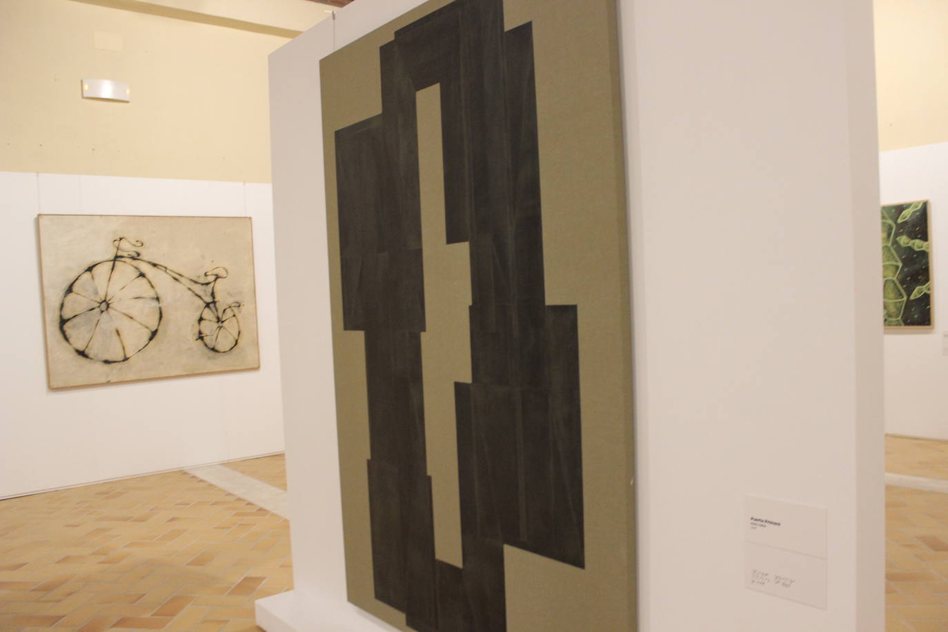 Obras recogidas en el interior del Museo de Arte Contemporáneo de Fregenal