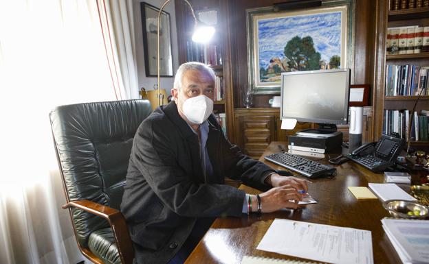 Carlos Carlos Rodríguez, presidente de la Diputación.