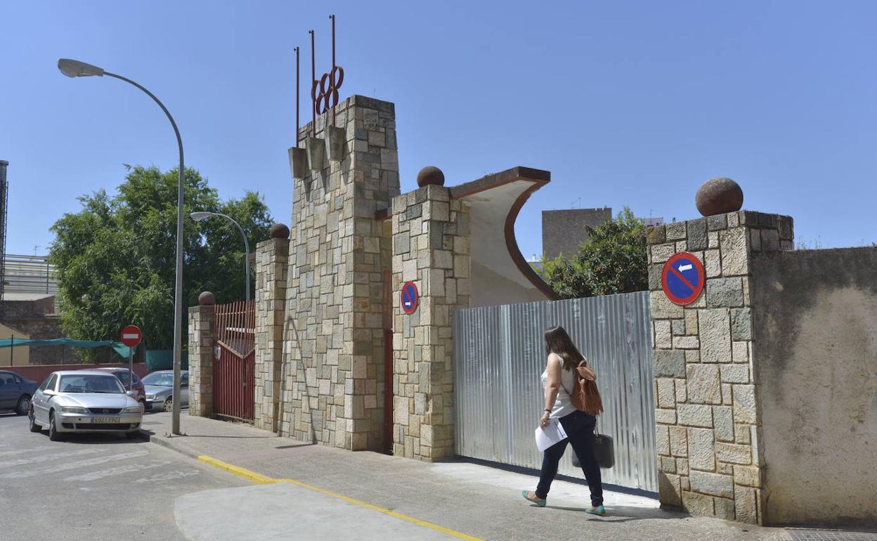 Aparcamiento de Adeba en la calle Stadium.