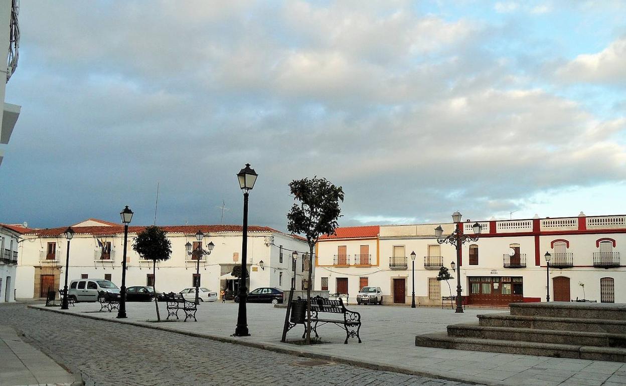 Plaza de España de Bodonal de la Sierra