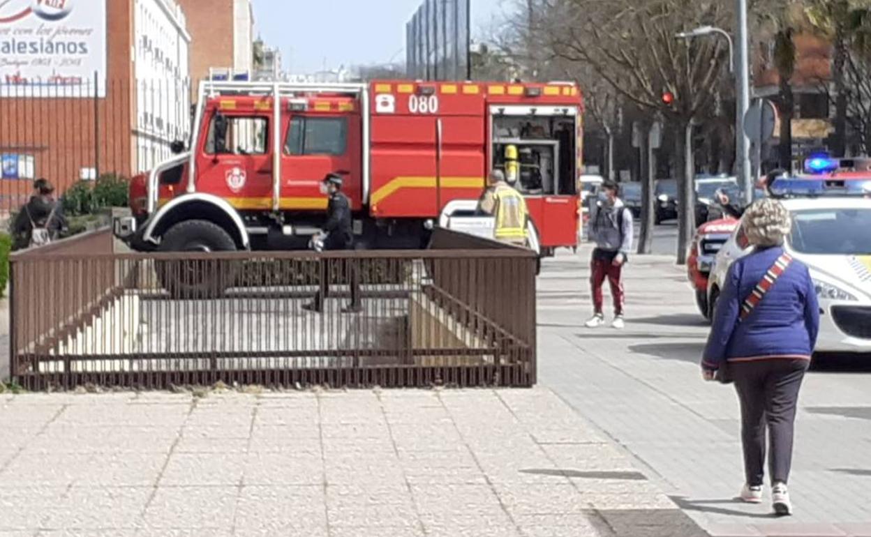 Los bomberos solucionaron la fuga en 15 minutos.